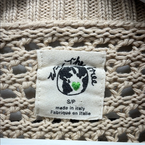 We The Free East To West Cardigan in Natural Size Small - Picture 4 of 6